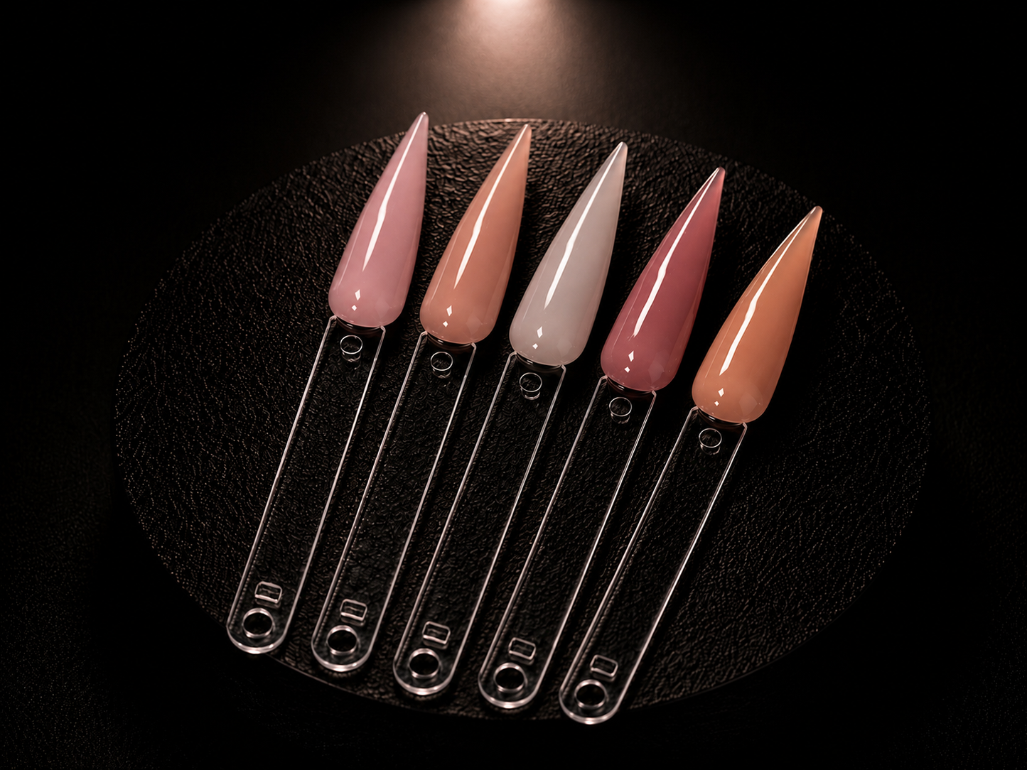 6-Piece Cover Acrylic Powder Collection for Nail Professionals