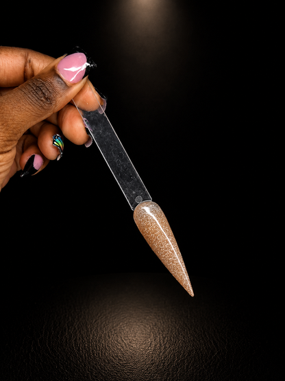 8-Piece Glitter Cover Acrylic Powder Collection for Nail Professionals