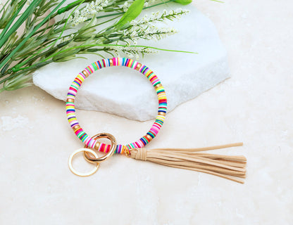 Boho Key Ring Bracelet