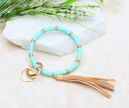 Boho Key Ring Bracelet