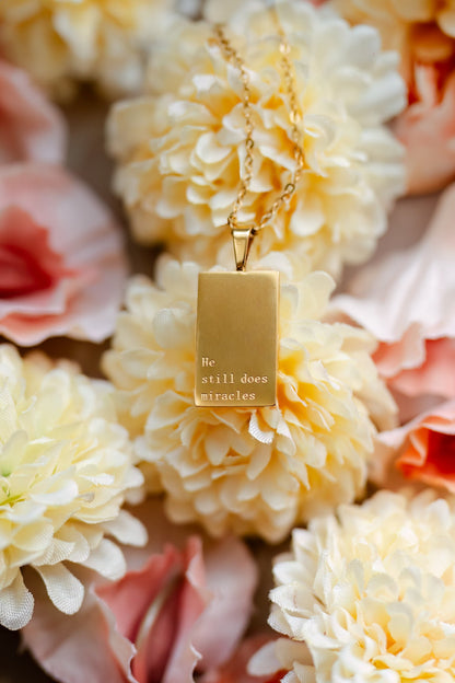 Necklace: He still does miracles