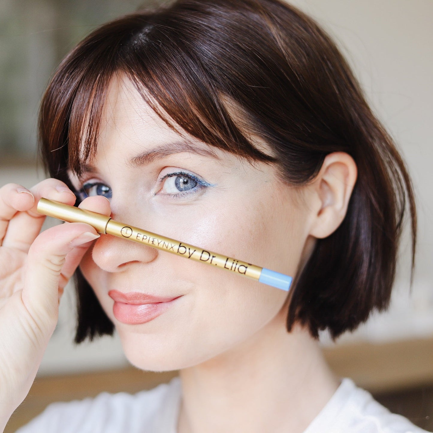 Kajal Eyeliner Pen for Sensitive, Watery Eyes – Smudge-Resistant Waterline, Hypoallergenic