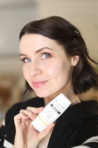 Mineral SPF 50 Moisturizer for Sensitive, Reactive Skin – Tinted, No White Cast