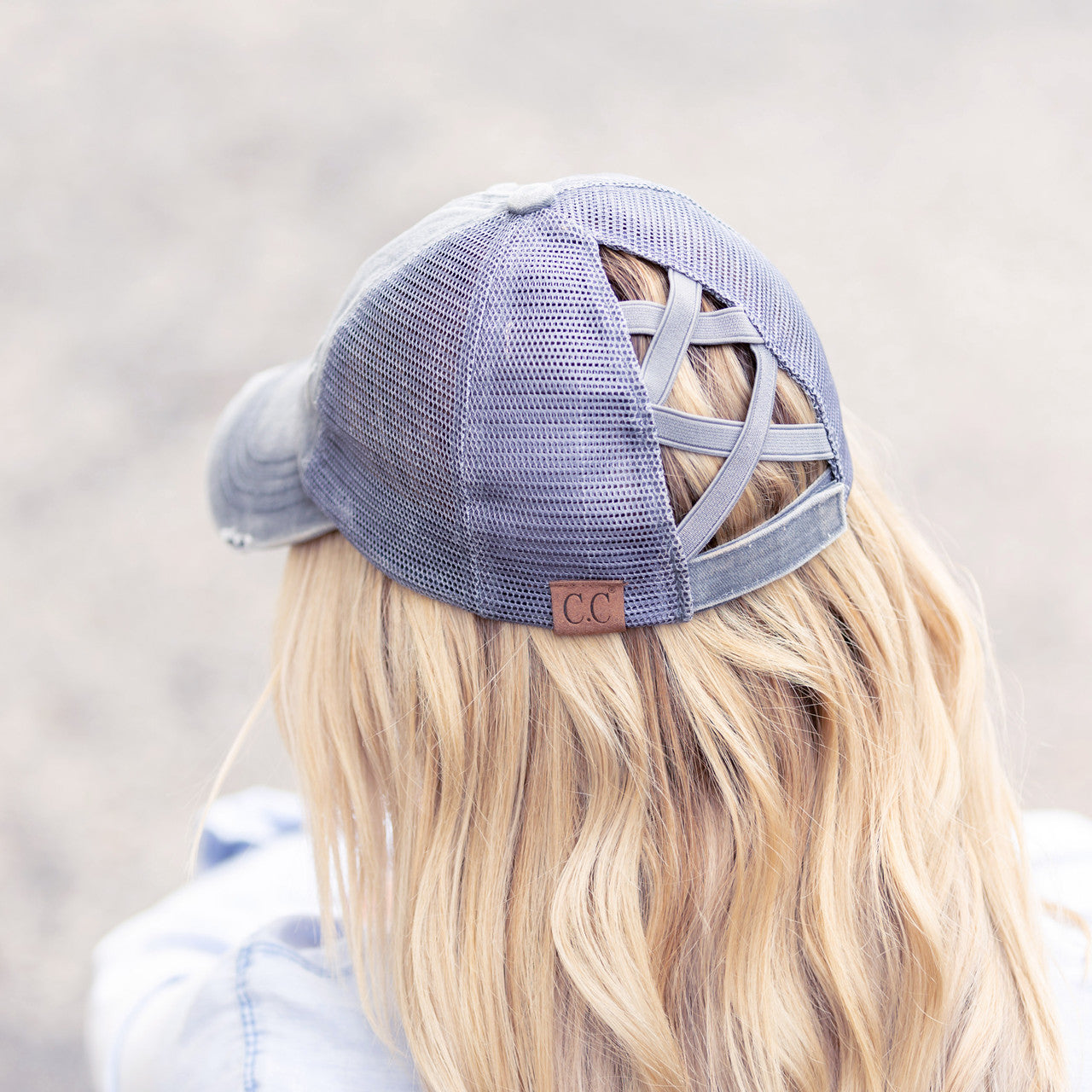 CC Criss-Cross Ponytail Caps