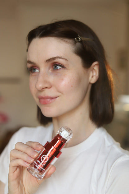 Firming Face Serum for Mature Skin – Vitamin C & Hyaluronic Acid, Fragrance-Free
