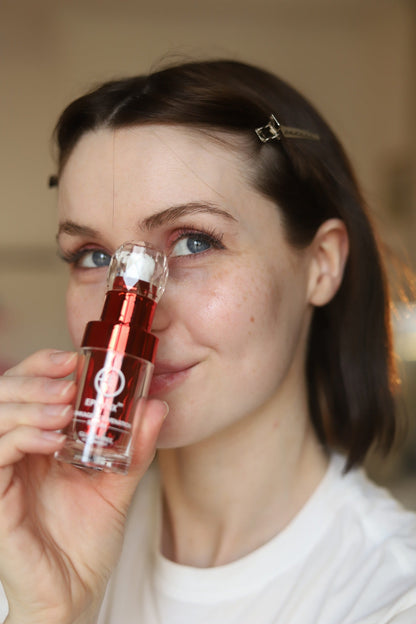 Firming Face Serum for Mature Skin – Vitamin C & Hyaluronic Acid, Fragrance-Free