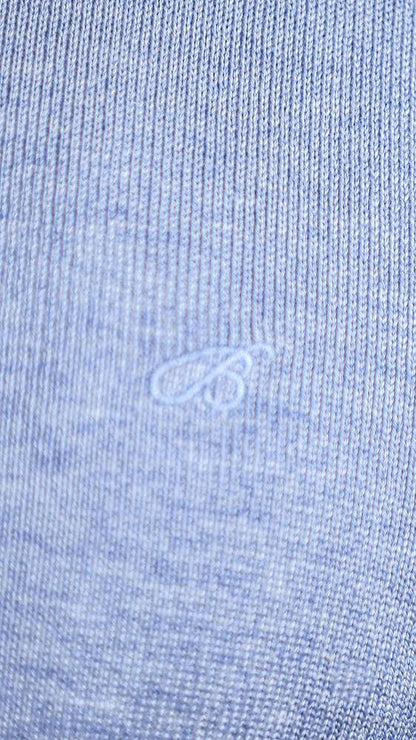 The Caravan v neck (Powder Blue)
