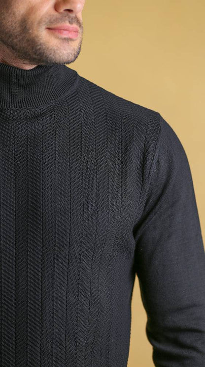 The Trailblazer Sweater (Classic Black )