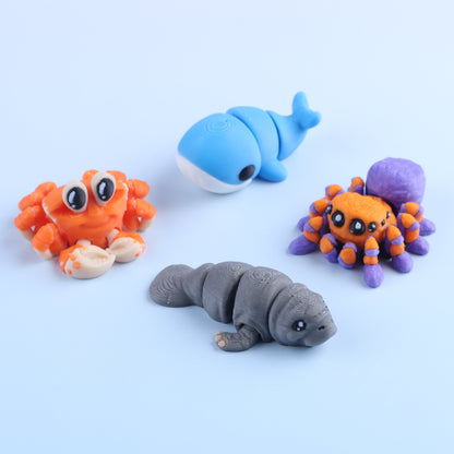 3D Printed Mini Fidget Creature Packs