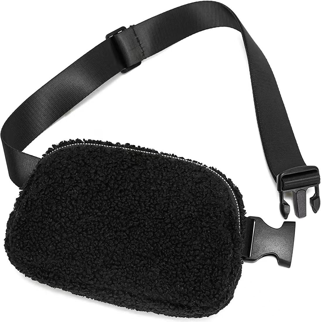 Lola Boucle Sherpa Sling Crossbody Belt Bum Fanny Waist Bag