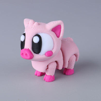 3D Printed Mini Fidget Creatures [Crafts3D] - Shaketea