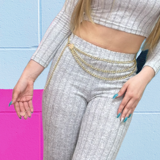 Three layer chain belt, last call