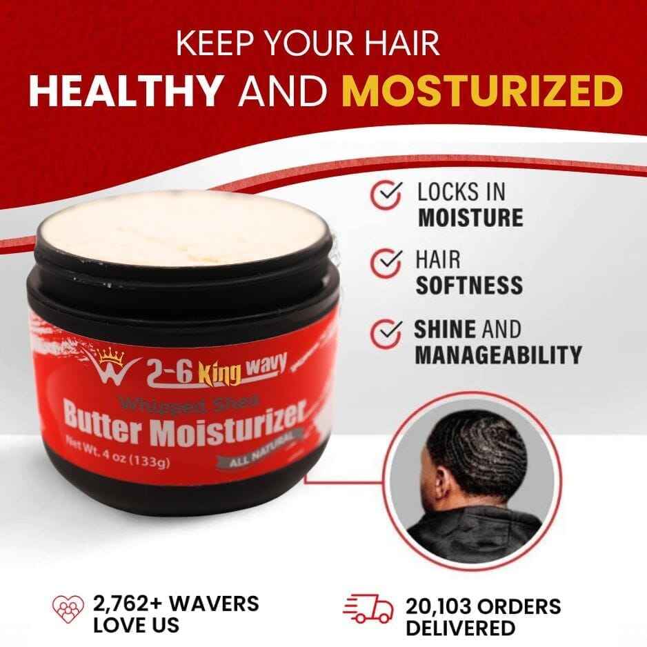 Whipped Shea Butter Moisturizer for Dry Hair