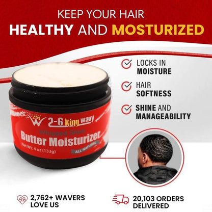 Whipped Shea Butter Moisturizer for Dry Hair