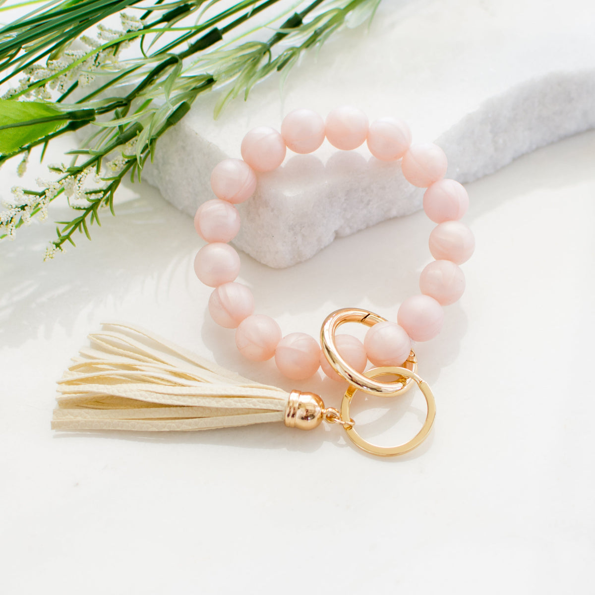 Silicone Key Ring Bracelet