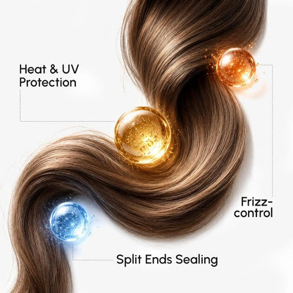 Keratin Oil Capsules for Frizz Control