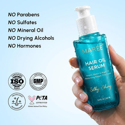 Keratin Oil Serum for Smooth Hair