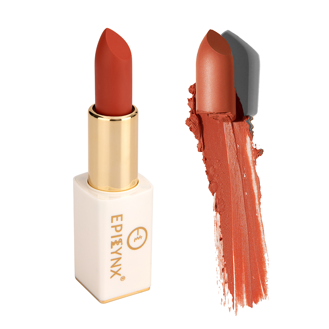 Vegan Matte Lipstick for Dry, Thinning Lips – Hydrating, Won't Bleed Into Lip Lines, Gluten-Free