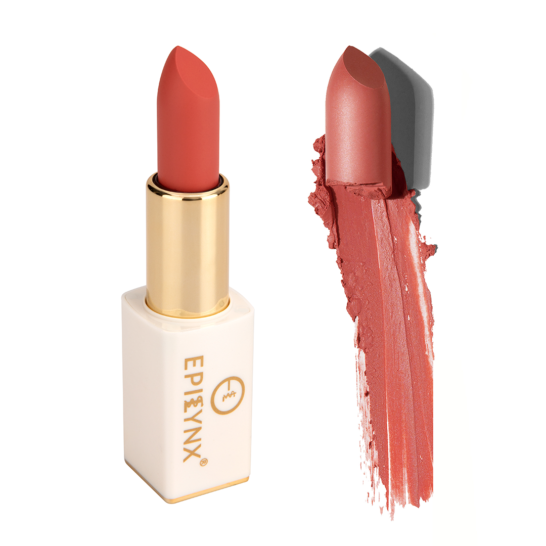 Vegan Matte Lipstick for Dry, Thinning Lips – Hydrating, Won't Bleed Into Lip Lines, Gluten-Free