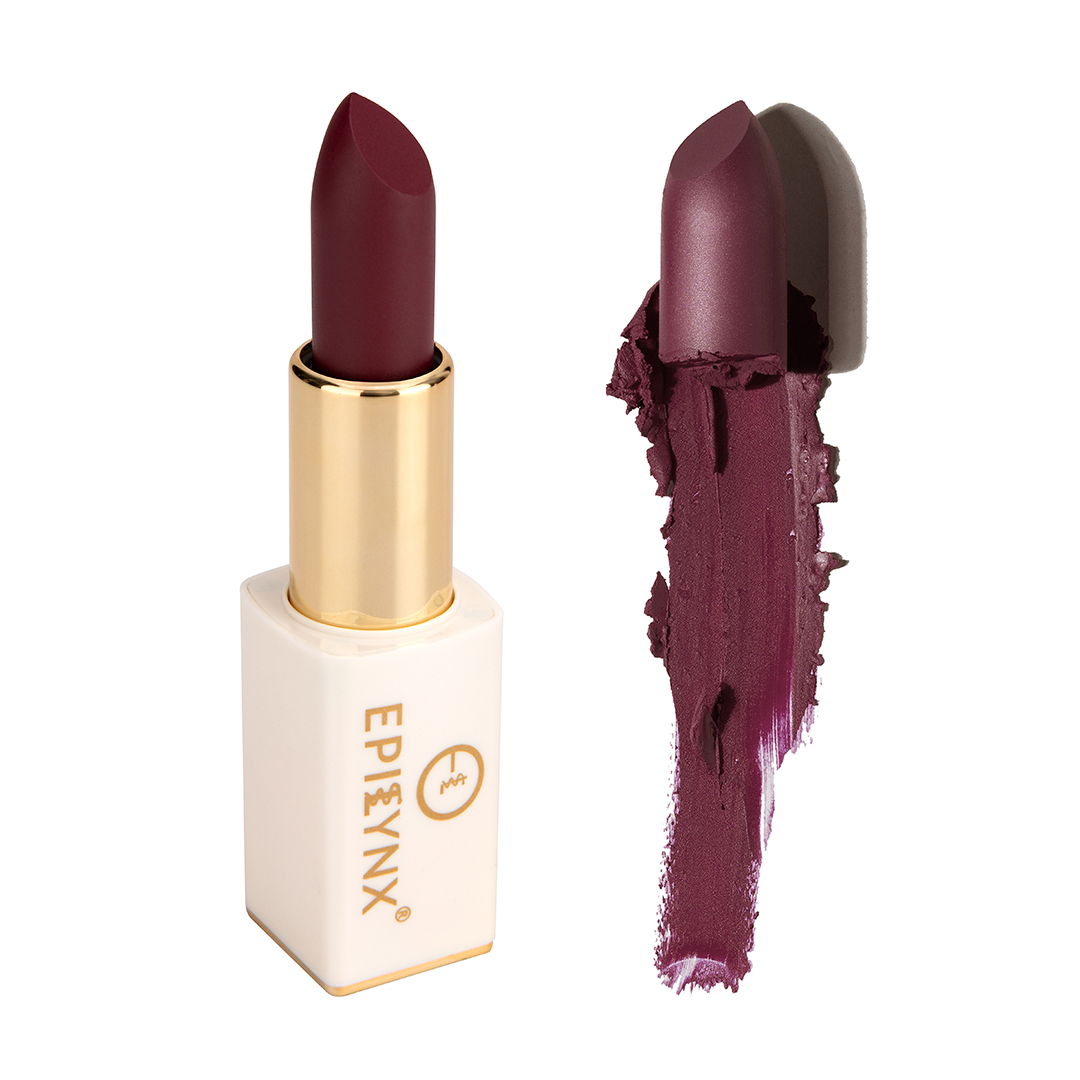 Vegan Matte Lipstick for Dry, Thinning Lips – Hydrating, Won't Bleed Into Lip Lines, Gluten-Free