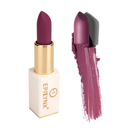Vegan Matte Lipstick for Dry, Thinning Lips – Hydrating, Won't Bleed Into Lip Lines, Gluten-Free
