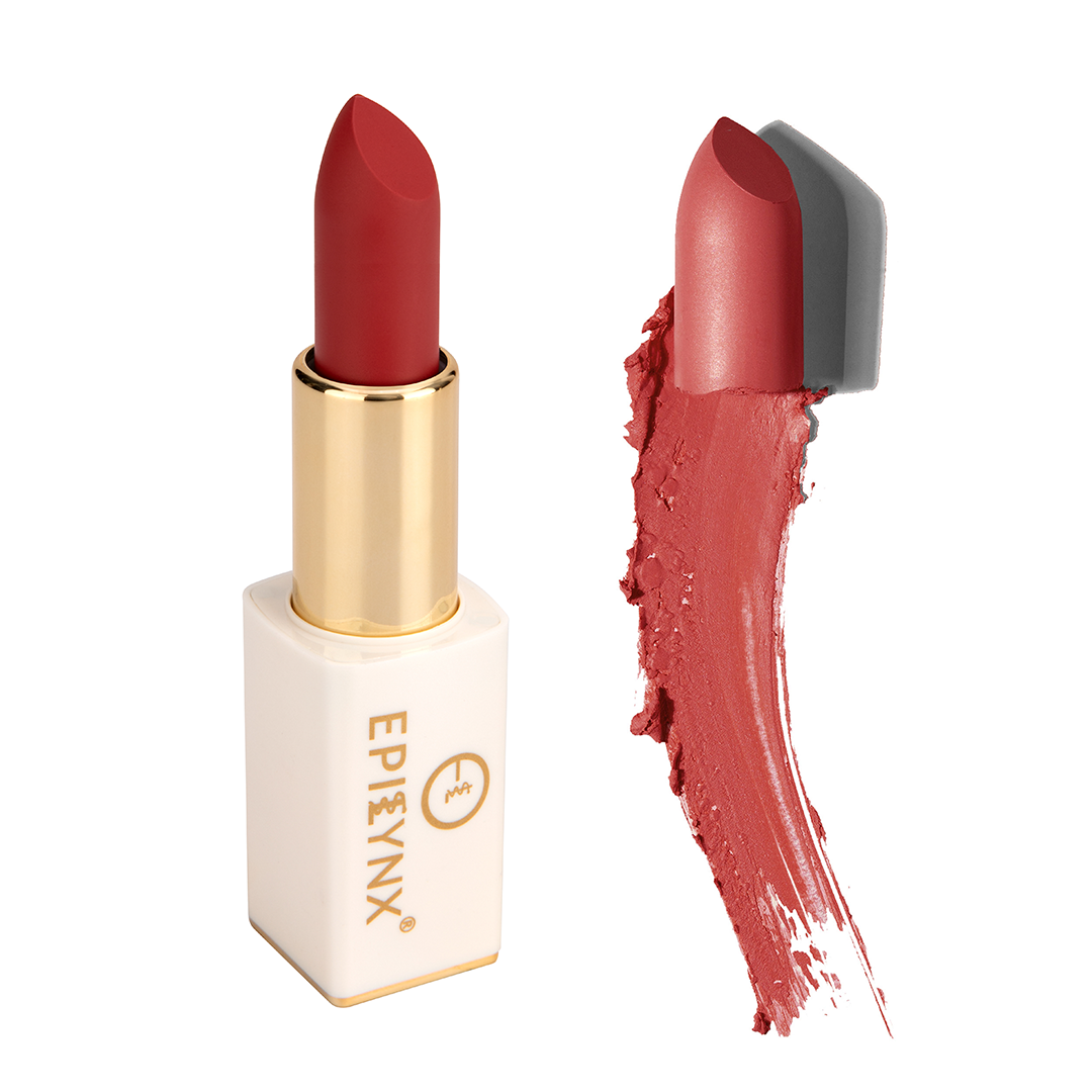 Vegan Matte Lipstick for Dry, Thinning Lips – Hydrating, Won't Bleed Into Lip Lines, Gluten-Free