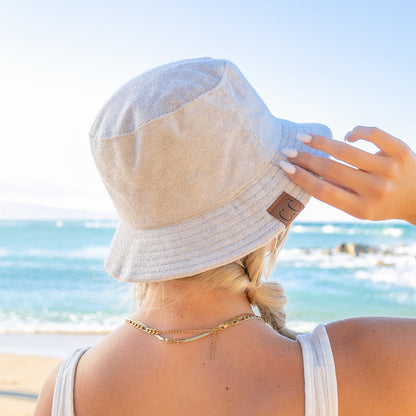 C.C® Terry Cloth Bucket Hat