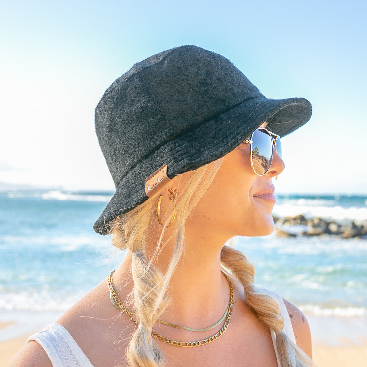 C.C® Terry Cloth Bucket Hat