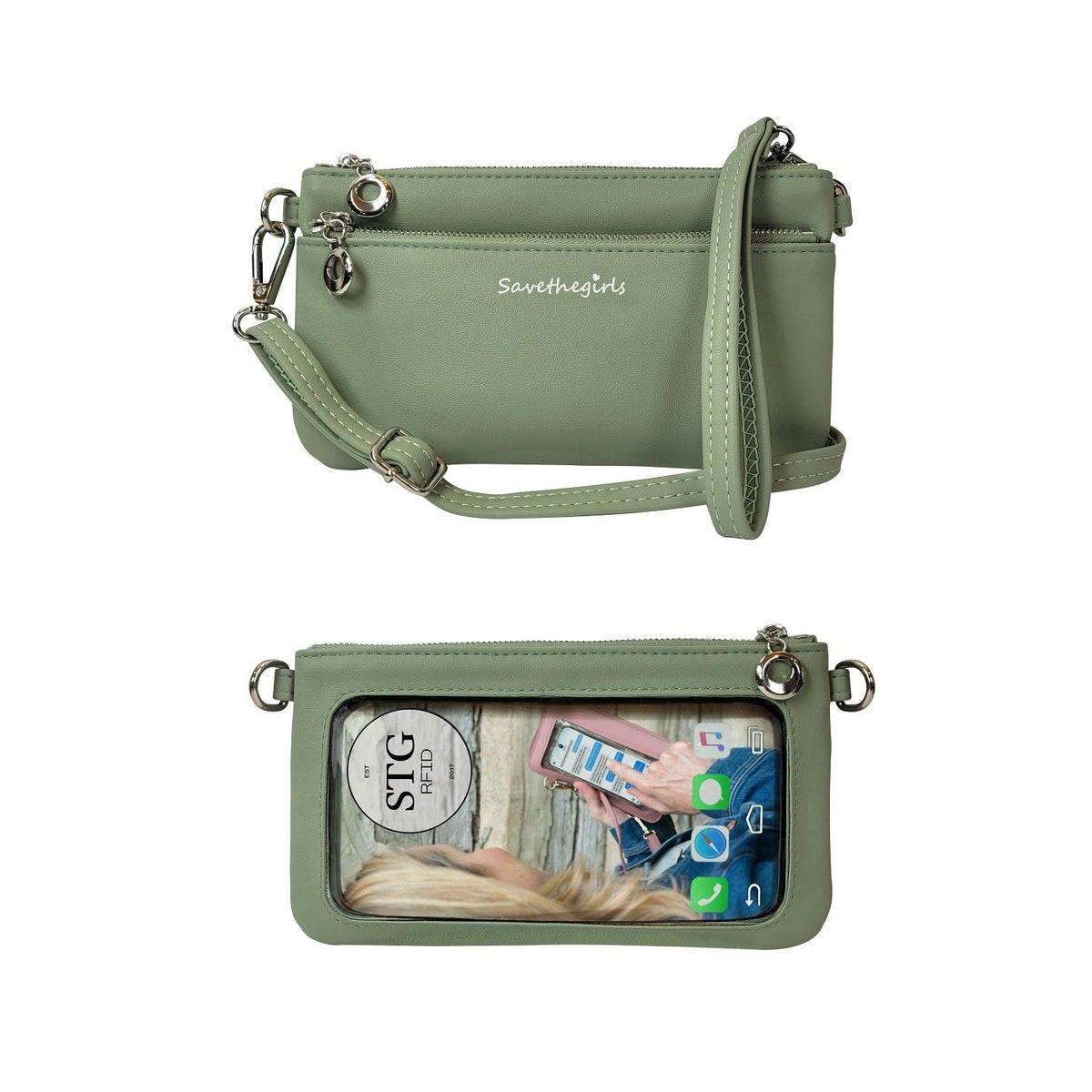 Bella RFID Touch Screen Purse - Shaketea
