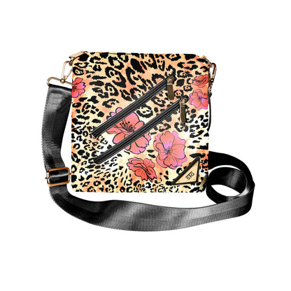 Zoe RFID Crossbody Phone Purse Vegan Leather Fits 7 Inches Touch Screen