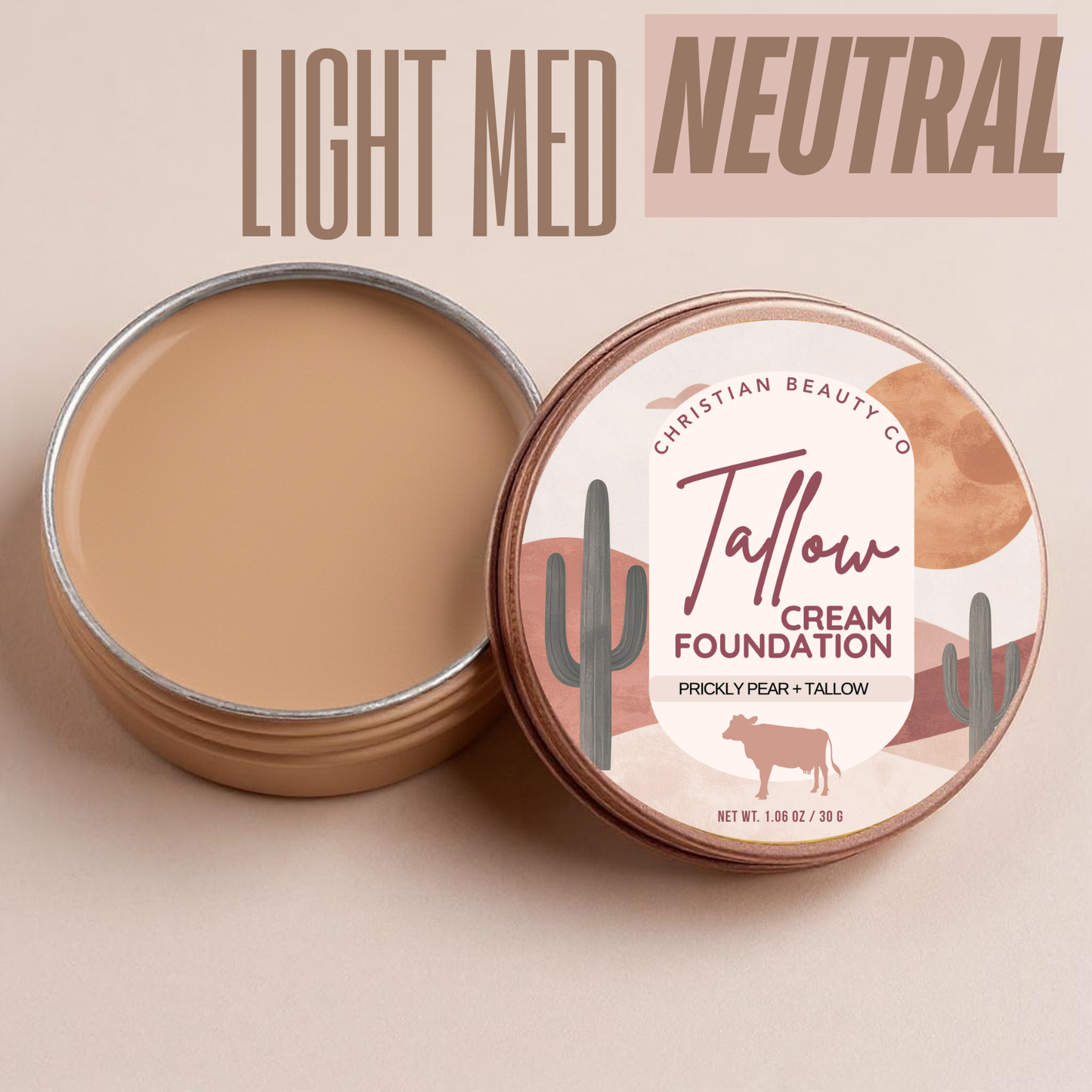 Tallow Cream Foundation - Shaketea