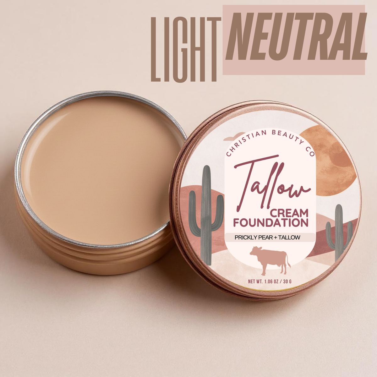 Tallow Cream Foundation - Shaketea