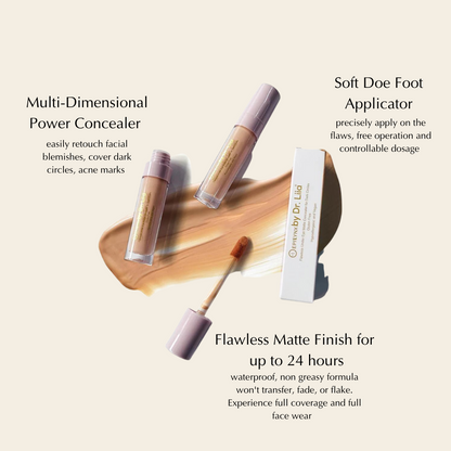 Full-Coverage Concealer for Mature Skin – Won't Crease or Settle Into Lines, Hypoallergenic