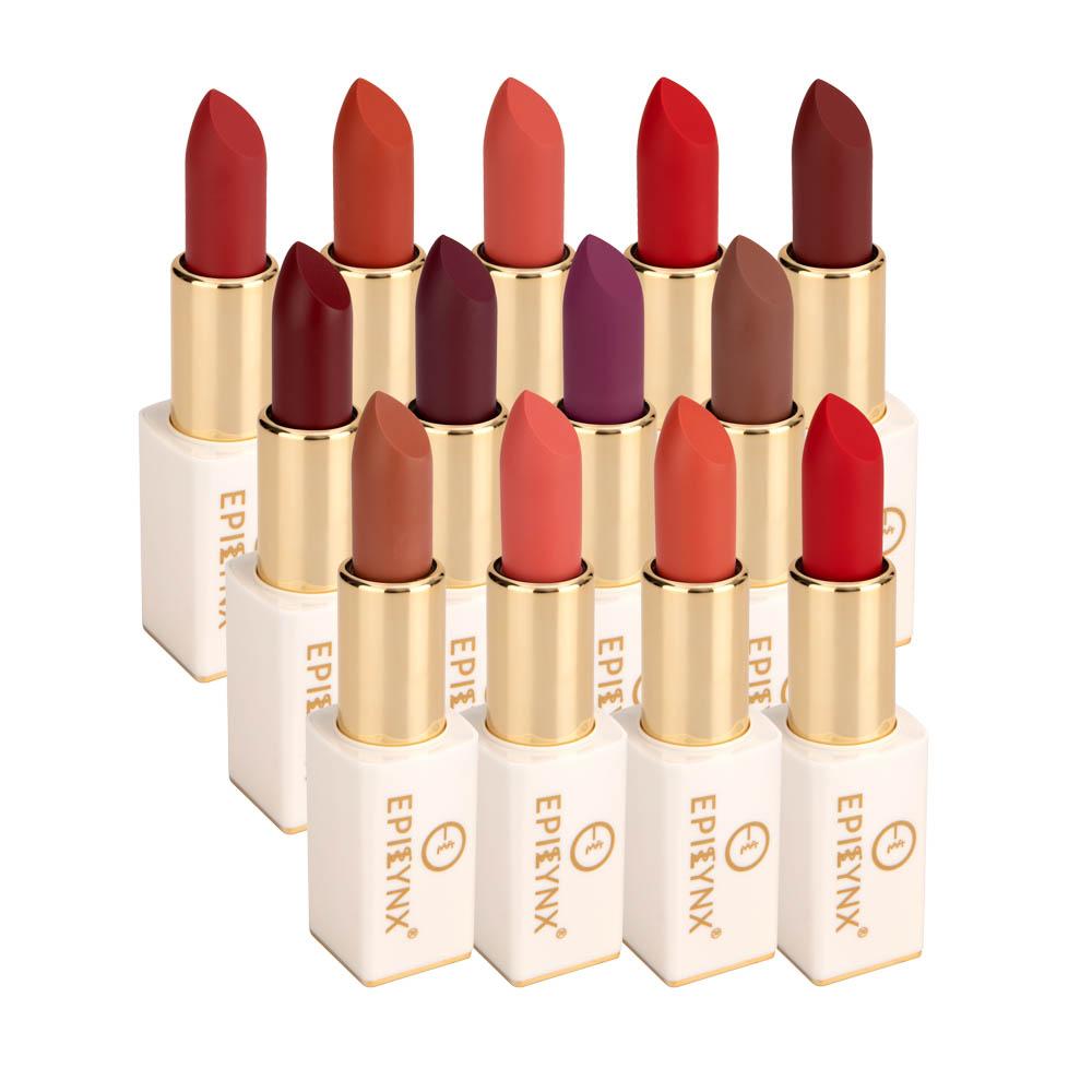 Vegan Matte Lipstick for Dry, Thinning Lips – Hydrating, Won't Bleed Into Lip Lines, Gluten-Free