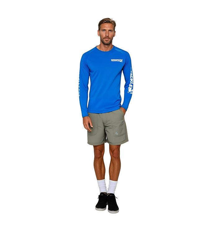Men's Seamount L/S UV Fishing Shirt (S-2X) - Shaketea
