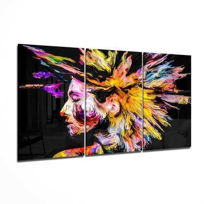 Colorful Thoughts Glass Art
