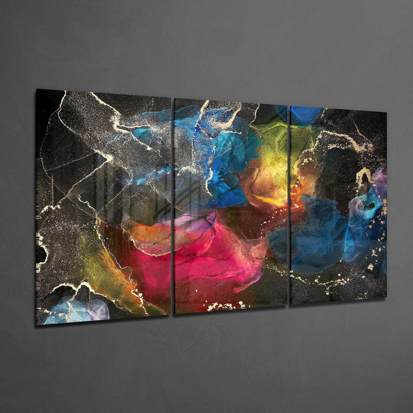 Dance Of Colors Glass Art