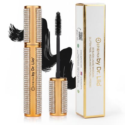 Hypoallergenic Mascara for Sensitive Eyes – Mega Volume for Thinning Lashes, Contact-Lens Safe