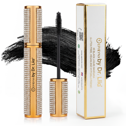 Hypoallergenic Mascara for Sensitive Eyes – Mega Volume for Thinning Lashes, Contact-Lens Safe