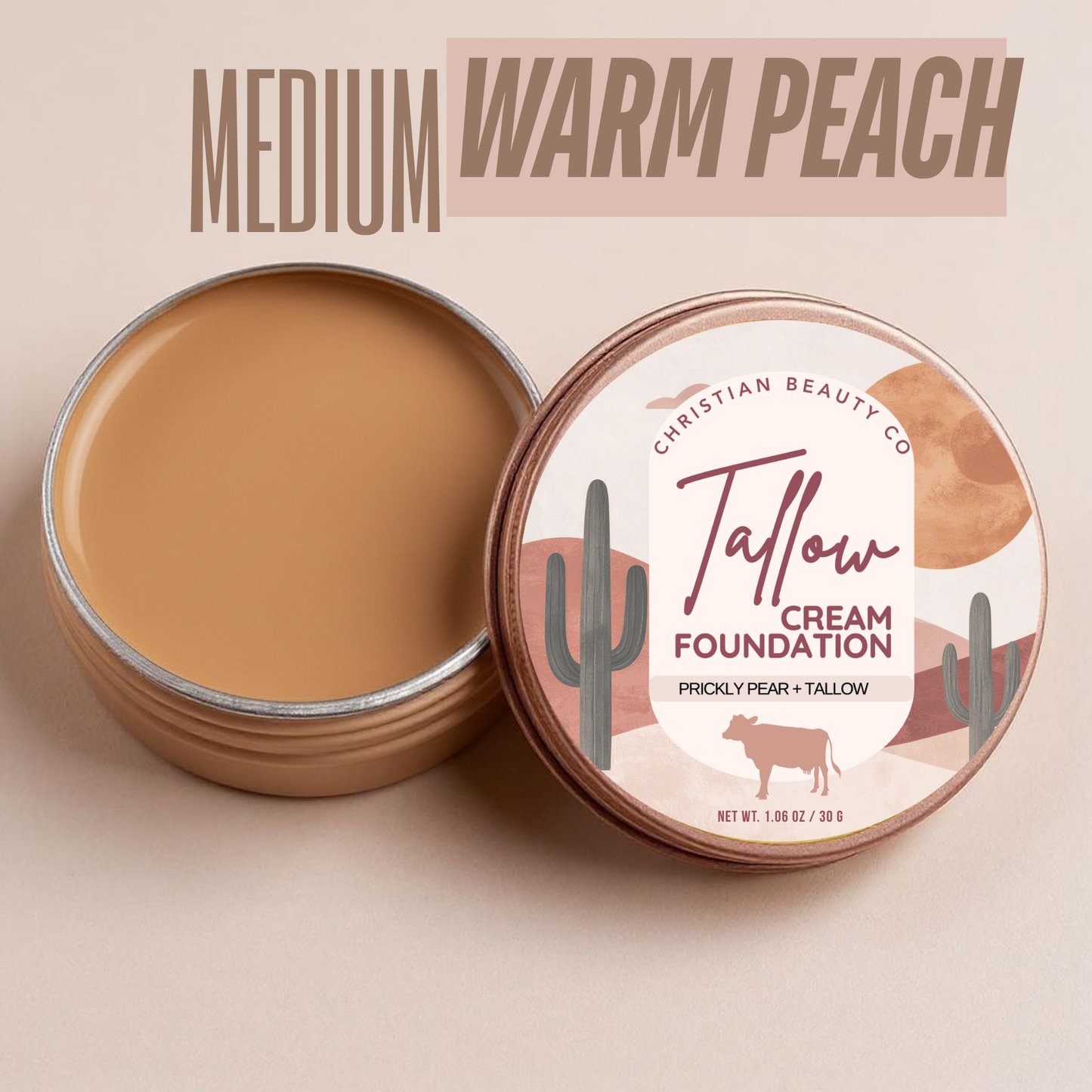 Tallow Cream Foundation - Shaketea