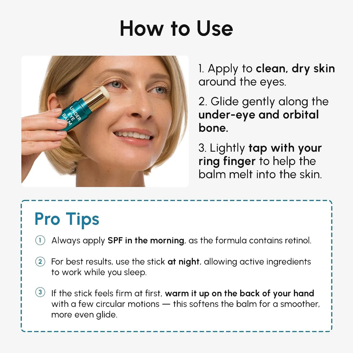 Depuffing & Firming Under-Eye Balm - Shaketea