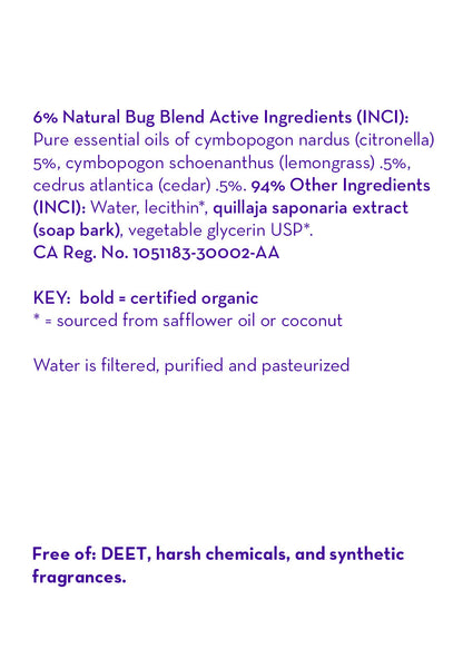Natural Bug Blend™ Bug Repellent Spray - Shaketea