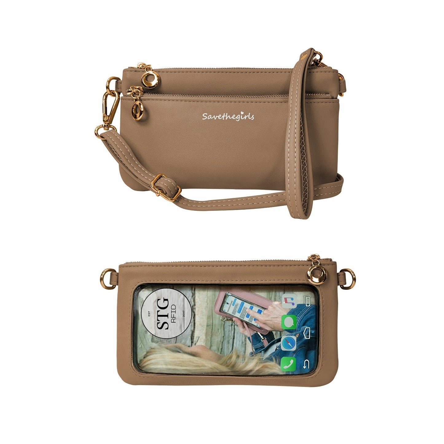 Bella RFID Touch Screen Purse - Shaketea