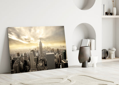 New York (NYC) Glass Wall Art