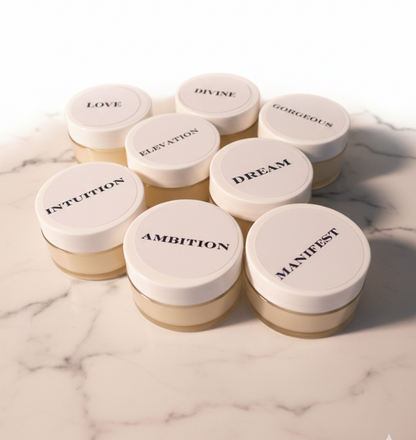 8PCS Perfume Butter Discovery Set | Try All Scents Before Choosing Your Favorite including LOVE, DIVINE, GORGEOUS, ELEVATION, DREAM, AMBITION, MANIFEST, INTUITION