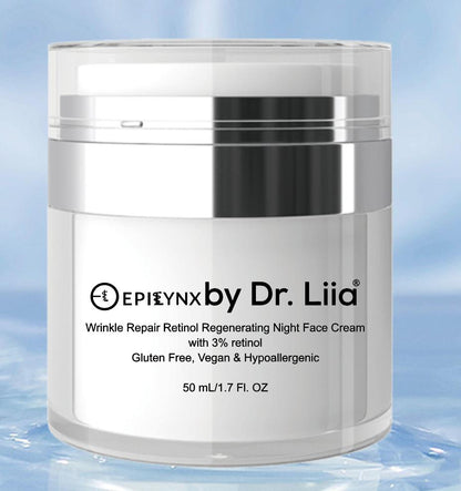 Gentle Retinol Night Cream for Sensitive Mature Skin – Wrinkle Repair Without Irritation