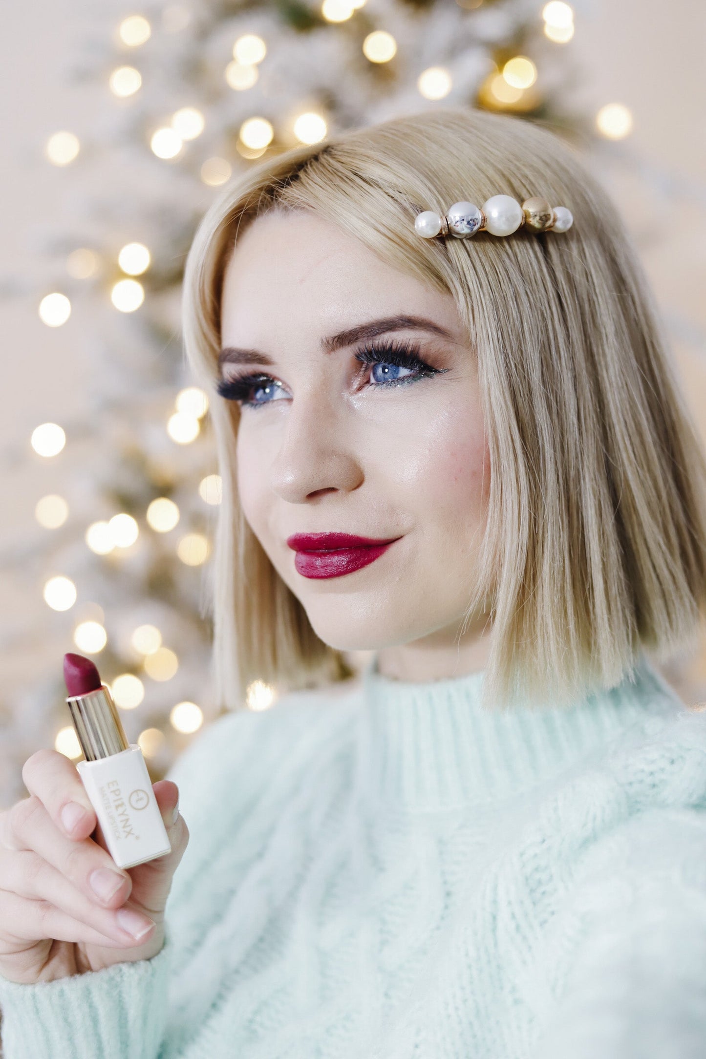 Vegan Matte Lipstick for Dry, Thinning Lips – Hydrating, Won't Bleed Into Lip Lines, Gluten-Free
