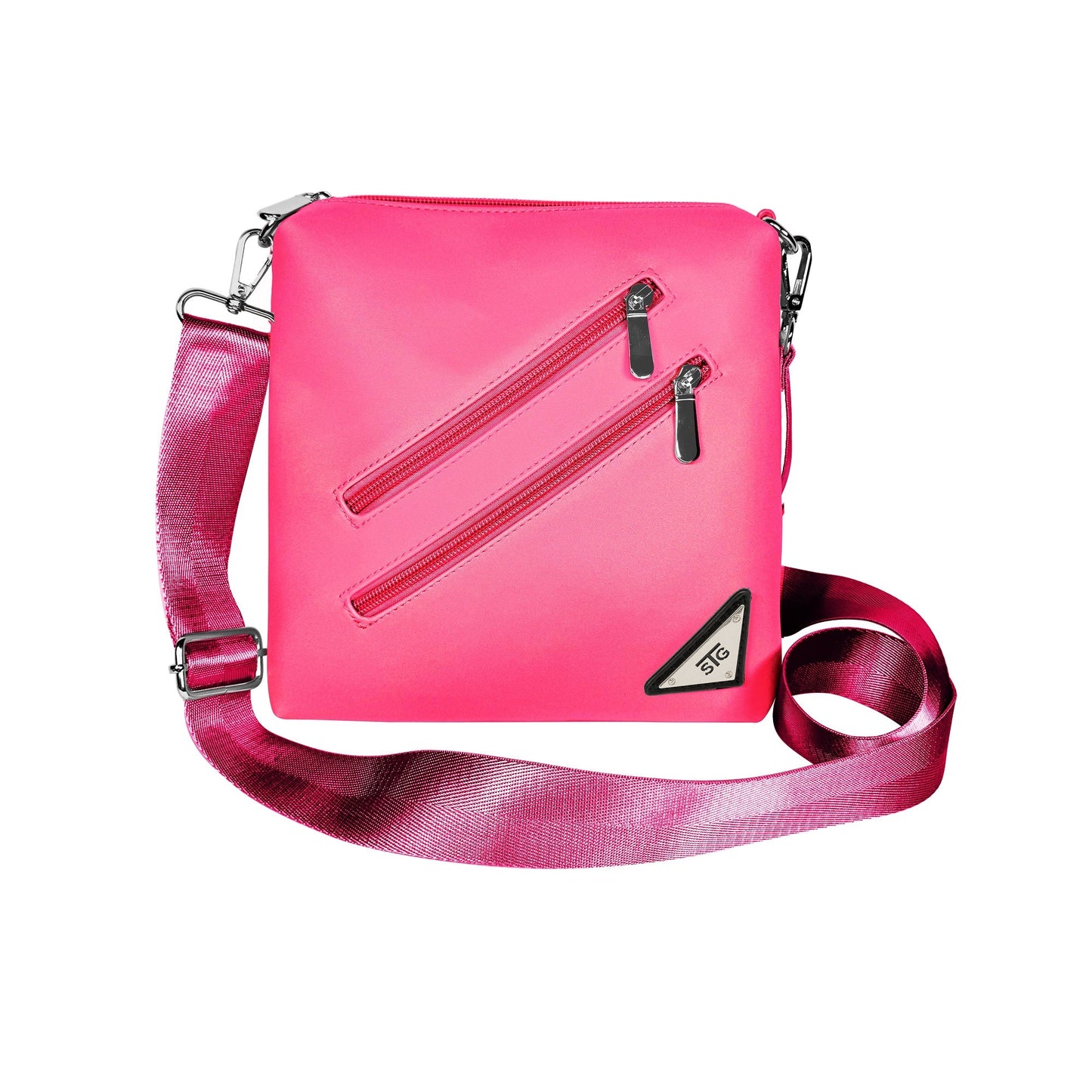 Zoe RFID Crossbody Phone Purse Vegan Leather Fits 7 Inches Touch Screen