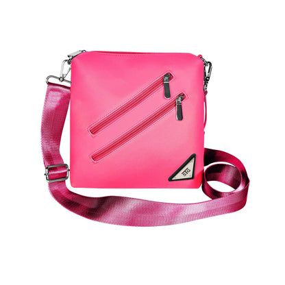 Zoe RFID Crossbody Phone Purse Vegan Leather Fits 7 Inches Touch Screen