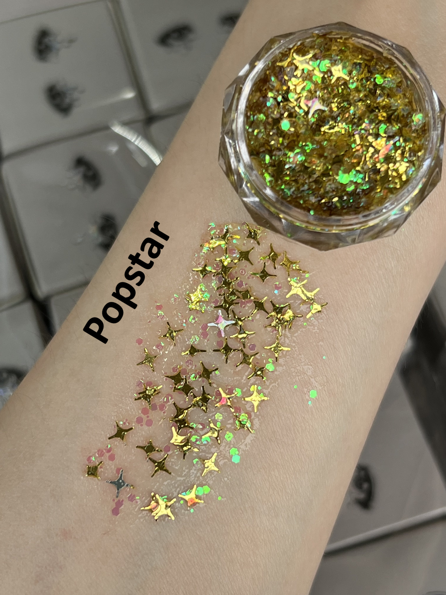 Gel Glitter Tears
